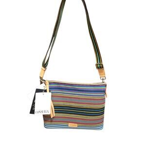 Consuela Alex Downtown Rainbowcore Crossbody Bag Brand New With Tags